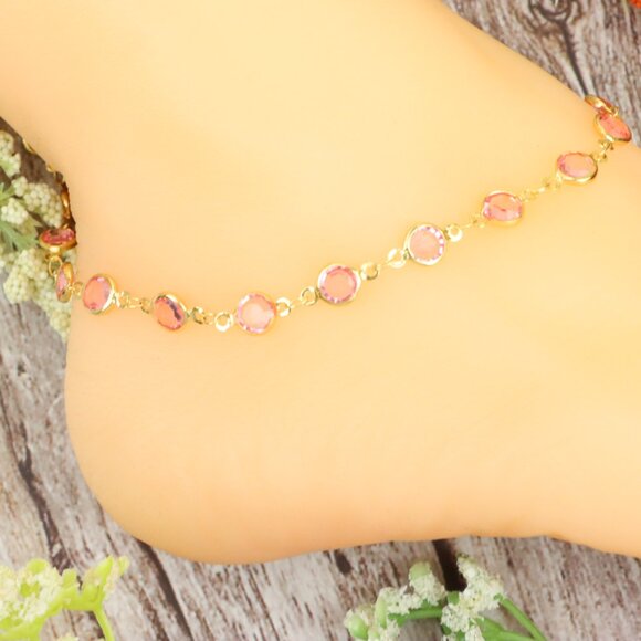 "Dainty Anklet for Women – Elegant Everyday Jewelry & Perfect Gift | MLCRC1232 - Picture 6 of 10